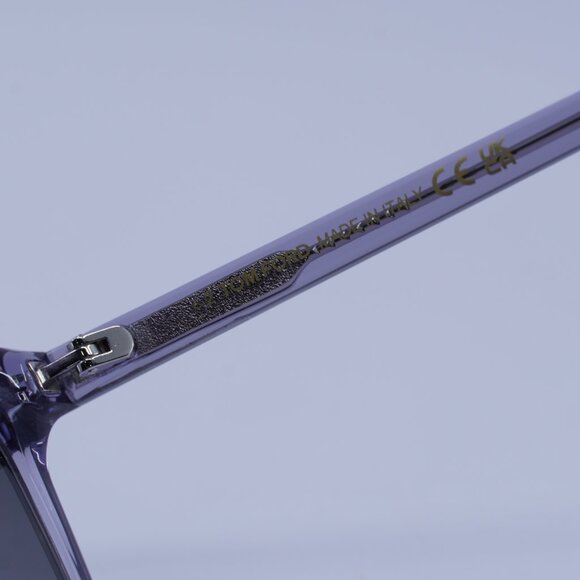 Tom Ford FT0971-K 20B Sunglasses Grey Square Frame, Smoke Gradient Lenses - Picture 7 of 10